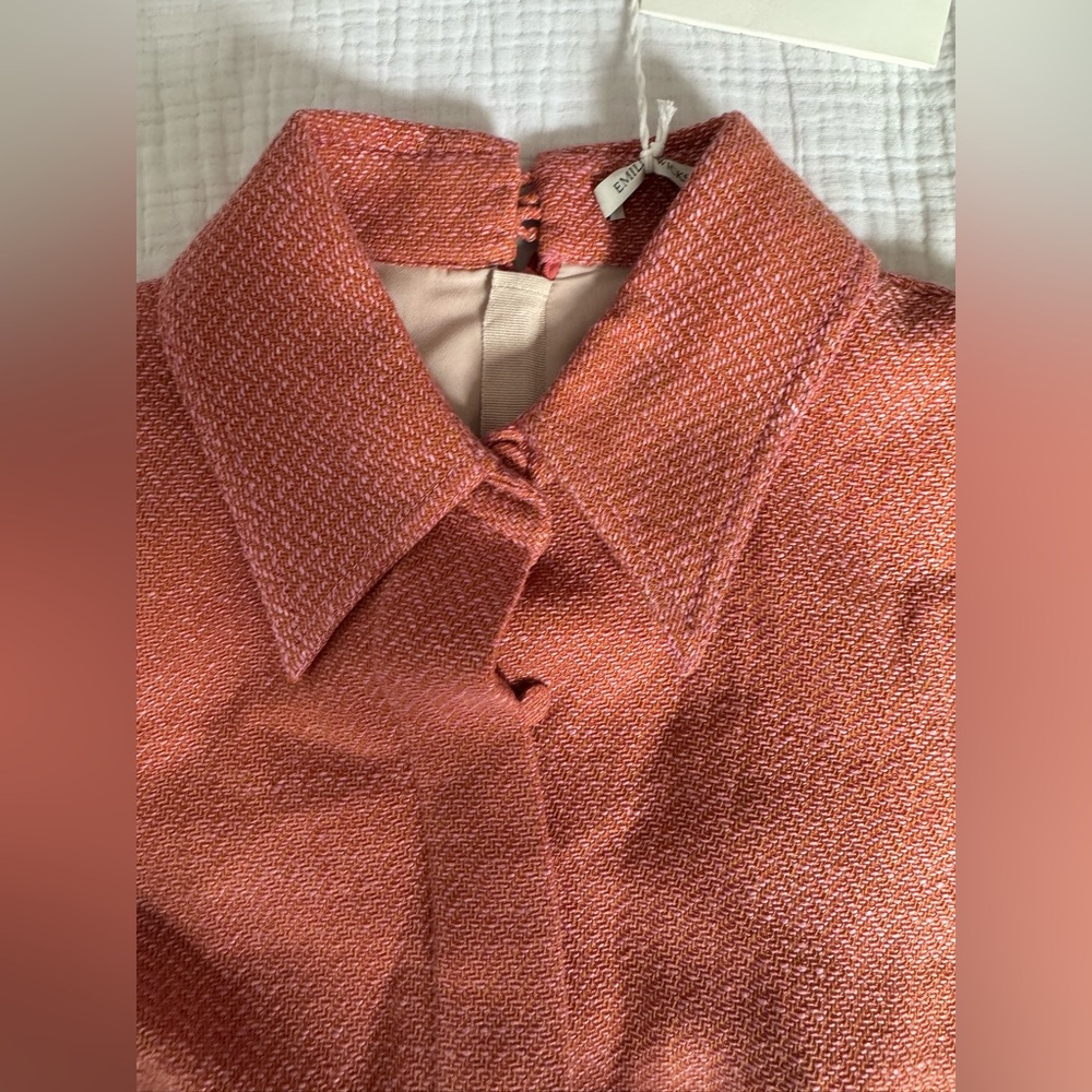 EMILIA WICKSTEAD
Jody cotton and linen midi dress - Picture 7 of 8